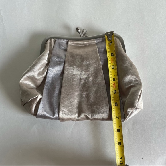 Bath and Body Works Silver Gold clutch purse - Picture 10 of 10